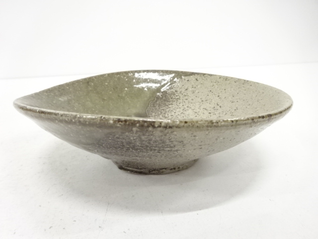  山本千山造　平茶碗